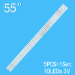 LED Backlight strip 10 LAMP For Sanyo 55"TV 55CE1810D2 55BS3700 55S3700 CNC J55U916 CRH-K55K6003030T0510L6C1 JL.D55051330-114BC