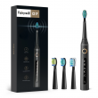 USB Rechargeable Sonic Toothbrush with Replacement Heads for Adults