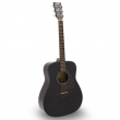 Yamaha FG800J Solid Spruce Top 6-String Right-Handed Black Acoustic Guitar