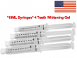 44% Teeth Whitening Gel (4) Tooth Whitener Bleaching Professional Refills USA !