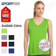 Sport-Tek Womens Sleeveless V-Neck Dri-Fit Moisture Wicking T-Shirt M-LST352