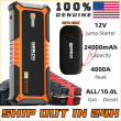 GOOLOO 4000A Car Jump Starter GP4000 Portable Power Bank Car Battery Booster 