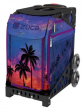 Zuca Island Life Sport Insert Bag Black Frame with Flashing Wheels