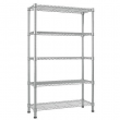 5 Tier Wire Shelving Unit Adjustable NSF Heavy Duty Metal Shelf Storage Rack