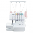 Brother Serger Heavy Duty White Overlock Machine with 1300 Stitches Per Minute