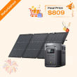 EcoFlow Solar Power Station DELTA 2 Max 2048Wh + Nextgen 160W Refurbished