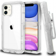 For iPhone 16 15 14 13 12 11 6 7 8 Plus X XR PRO MAX Shockproof Clear Case +Clip