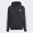 adidas men Essentials Fleece 3-Stripes Hoodie