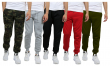 Mens Fleece Track Jogger Pants Sweatpants Running Active Sports Lounge Gym NEW