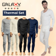 2-Piece Mens Long Johns Lightweight Thermal Set of Top And Bottom Warm Winter