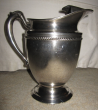 Vintage Forbes Silver Co silverplate holloware water pitcher