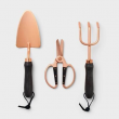 Hilton Carter Garden Tool Kit 3PC Set Shovel Pruner Cultivator Rust Resistant