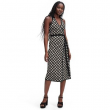 Diane von Furstenberg Women's Collared Sleeveless Midi Wrap Dress