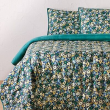 Opalhouse Jungalow Quilt Set Woven Floral Lightweight, Blue, Twin/TwinXL