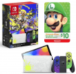 NEW Nintendo Switch OLED Splatoon 3 Limited Edition Console + $10 eShop Card