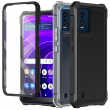 For BLU View Speed 5G Phone Case Full Body Cover + Built-in Screen Protector