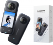 Insta360 X3 5.7K 360 Degree Action Camera  Black Open Box