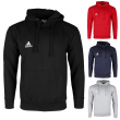 Adidas Men's Essentials Logo Graphic Pouch Pocket Pullover Hoodie