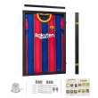 31.5"Jersey Display Case Shirt UV Resistant Acrylic & Hanger Football Basketball