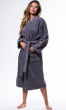 Womens Terry Turkish Bathrobe Cotton Towel Robe, Comfy Women's Robe Long Kimono