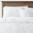 Threshold Tufted Comforter Set Solid Year-Round Fabric