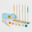 Sun Squad Game Kids Outdoor Croquet Lawn Sports Ages 3+ 1-6 Players