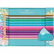 Faber-Castell Pencil Set Sparkle Turquoise Tin Pencil Set, 20 pieces (201641)