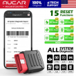 MUCAR BT200 Pro All System Bluetooth OBD2 Scanner Auto Diagnostic Tool 15 Resets