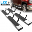 6" Running Boards for 07-18 Silverado Sierra 1500 Crew Cab Nerf Bars Side Steps