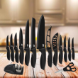 Knives Set Serrated Stainless Steel Steak Kitchen Chef Cutlery Sharp Knifes