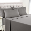 1800 Series Bed Sheets 6 Pcs Extra Comfort Hotel Collection Bedsheet Set