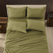 Luxury 6 Piece Bed Sheet Set 1800 Series Ultra Soft Deep Pocket Plain Sheets Set