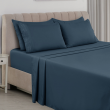 1800 Series 6 Piece Bed Sheet Set Soft Deep Pocket Twin King Queen Full Sheets