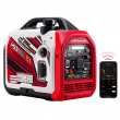 4KW Gas / LPG Portable Generator Inverter Bluetooth E-start Super Quiet