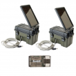 Stealth Cam HME-12VBBSLR Trail Cam Solar Auxiliary Power Pack, 2-Pack, Universal