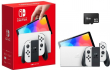 NEW Nintendo Switch OLED 64GB White Console + 16GB SD - Free 2-Day ✈️ Shipping!