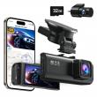 REDTIGER Dash Camera Front and Rear 4K Dash Cam For Cars Built-In WiFi & GPS