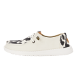 HEYDUDE Wendy Cow Print - Womens Comfortable Slip on Shoes