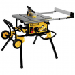 DEWALT DWE7491RSR 15A Compact 10" Corded Table Saw w/Stand Certified Refurbished