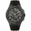 Bulova Maquina Men's Quartz Chronograph Calendar Black Green Watch 46MM 98B381