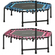 Soozier 45" Rebounder Trampoline with LED Light & Adjustable Handle