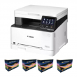 Canon Color imageCLASS CNMMF641CW Wireless Laser Printer w/ 4 New Toners