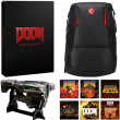 Doom Anthology PlayStation + MSI Urban Raider Gaming Backpack Black - For PS4 /