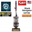 Shark UV725 Navigator Lift-Away Self Cleaning Brushroll Upright Vacuum HEPA filt