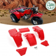 NEW FOR HONDA ATC250ES BIG RED 1985-1987 COMPLETE PLASTIC FENDER KIT