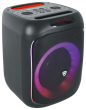 Rockville ROCKBOX PRO V2 6.5" 150w Portable LED Party Bluetooth Speaker Mic In