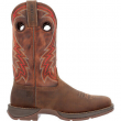 Durango Rebel DDB0393 Mens Brown Leather Slip On Cowboy Western Boots