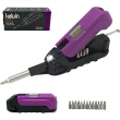 Kelvin Tools Kelvin 17 - The Everyday Multi-Tool with Flashlight, Purple/Black