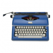 Royal Consumer Classic Retro Manual Typewriter Classic Blue