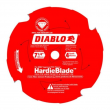 Diablo 7.25 Inch 4 Teeth PCD Tip TCG HardieBlade Saw Blade for Fiber Cement